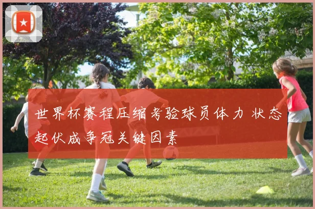 世界杯赛程压缩考验球员体力 状态起伏成争冠关键因素